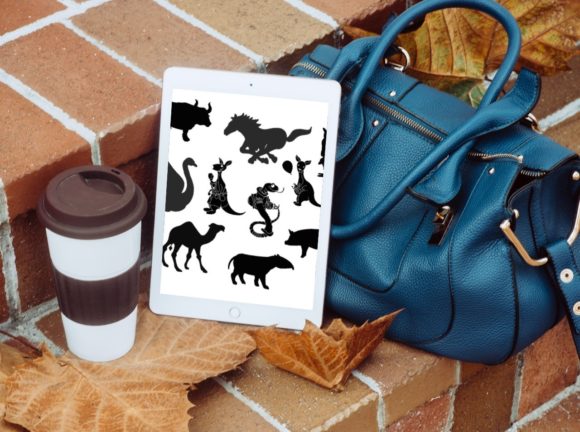 10 Beautiful Animal Brush Stamps V 23