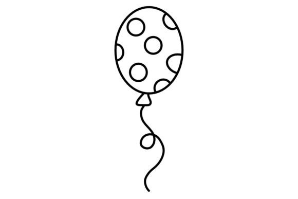 Elevate Designs with Balloon Line Art