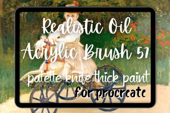 Mastering Texture: A Guide to the Procreate Oil Brush 57 Thick Palette Knife