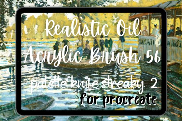 Mastering Texture: A Practical Guide to the Procreate Oil Brush 56 Streaky Palette K