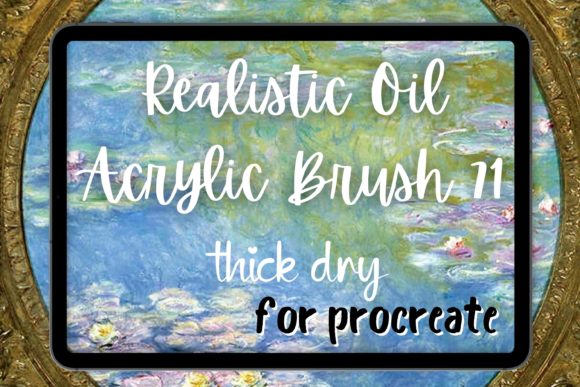 Mastering Texture with Procreate Oil Brush 71 Thick Dry