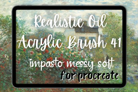 Mastering Texture with the Procreate Oil Brush Soft Messy Impasto
