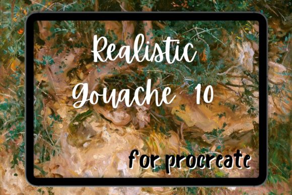 Mastering the Art of Digital Texture with Procreate Gouache Brush 10 Noise