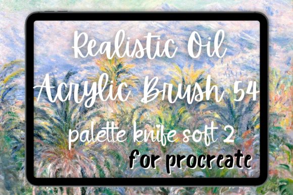 Mastering the Procreate Oil Brush 54 Soft Palette Knife