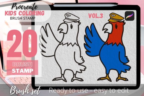 Strategic Creativity: Leveraging the Procreate Kids Coloring Brush Stamp for Digital Design Efficiency