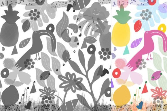 Strategic Visual Communication with the 24 Tropical Stamp Brush Set
