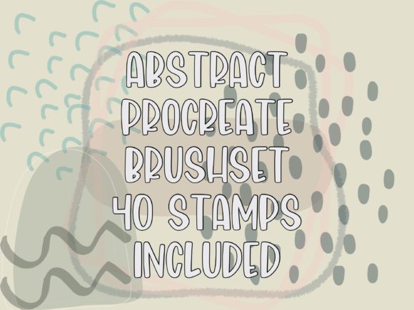 Unlocking Creative Freedom with the Abstract Stamps Procreate Brushset