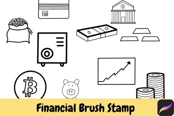 Unlocking Creativity with Financial Procreate Brush Stamps for iPad